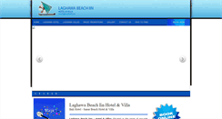 Desktop Screenshot of laghawahotel.com